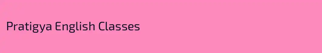 Pratigya English Classes